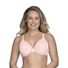 Beauty Back Full Figure Underwire Smoothing Bra with Lace Champagne