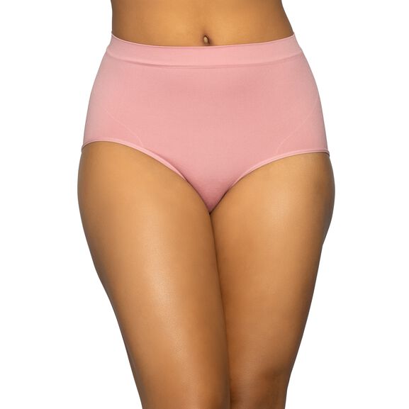 Smoothing Comfort™ Seamless Brief Panty Pink Amethyst
