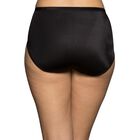 Body Caress® Hi-Cut Panty, 3 Pack DAMASK/DAMASK/BLACK