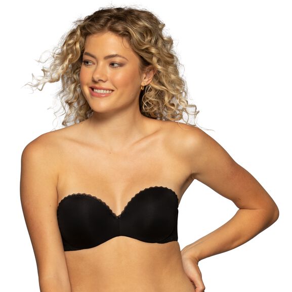 Gel Touch Strapless Pushup BLACK