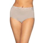 Flattering Lace Brief Panty TOASTED COCONUT