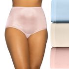 Perfectly Yours® Ravissant Tailored Full Brief Panty, 3 Pack Blue/Candleglow/Pink