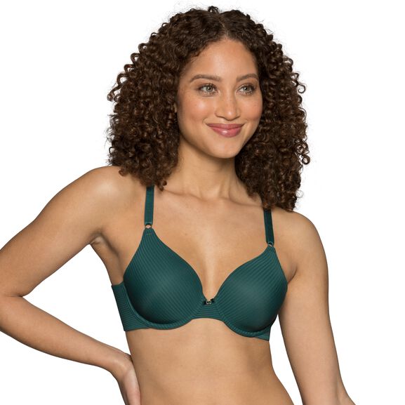 Beauty Back® Full Coverage Underwire Smoothing Bra DEEP EMERALD STRIPE