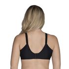 Beauty Back® Full Figure Underwire Extended Side and Back Smoother Bra Midnight Black