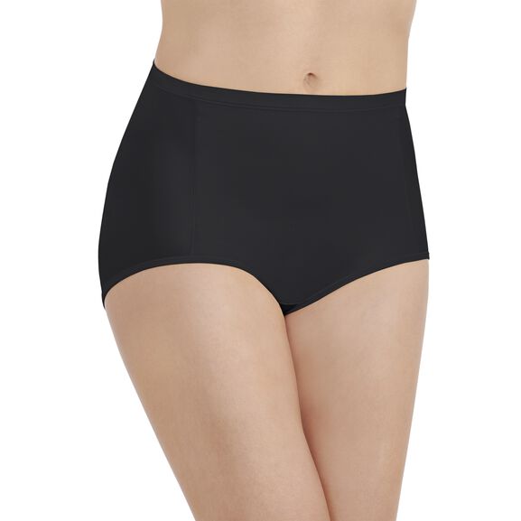 Smoothing Comfort™ Brief Panty Midnight Black