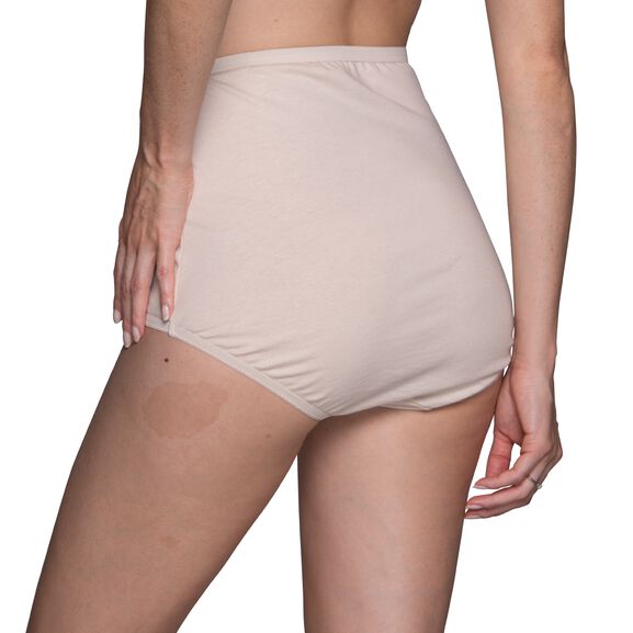 Perfectly Yours® Tailored Cotton Full Brief FAWN
