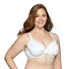 Beauty Back Full Figure Underwire Extended Side and Back Smoother Bra STAR WHITE