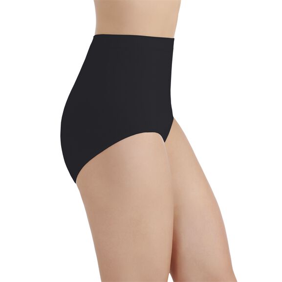 Perfectly Yours Seamless Tailored Full Brief Panty Midnight Black