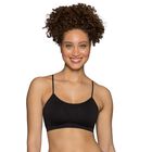 Beyond Comfort® Seamless Wireless Bralette, 2 Pack BLACK and DAMASK