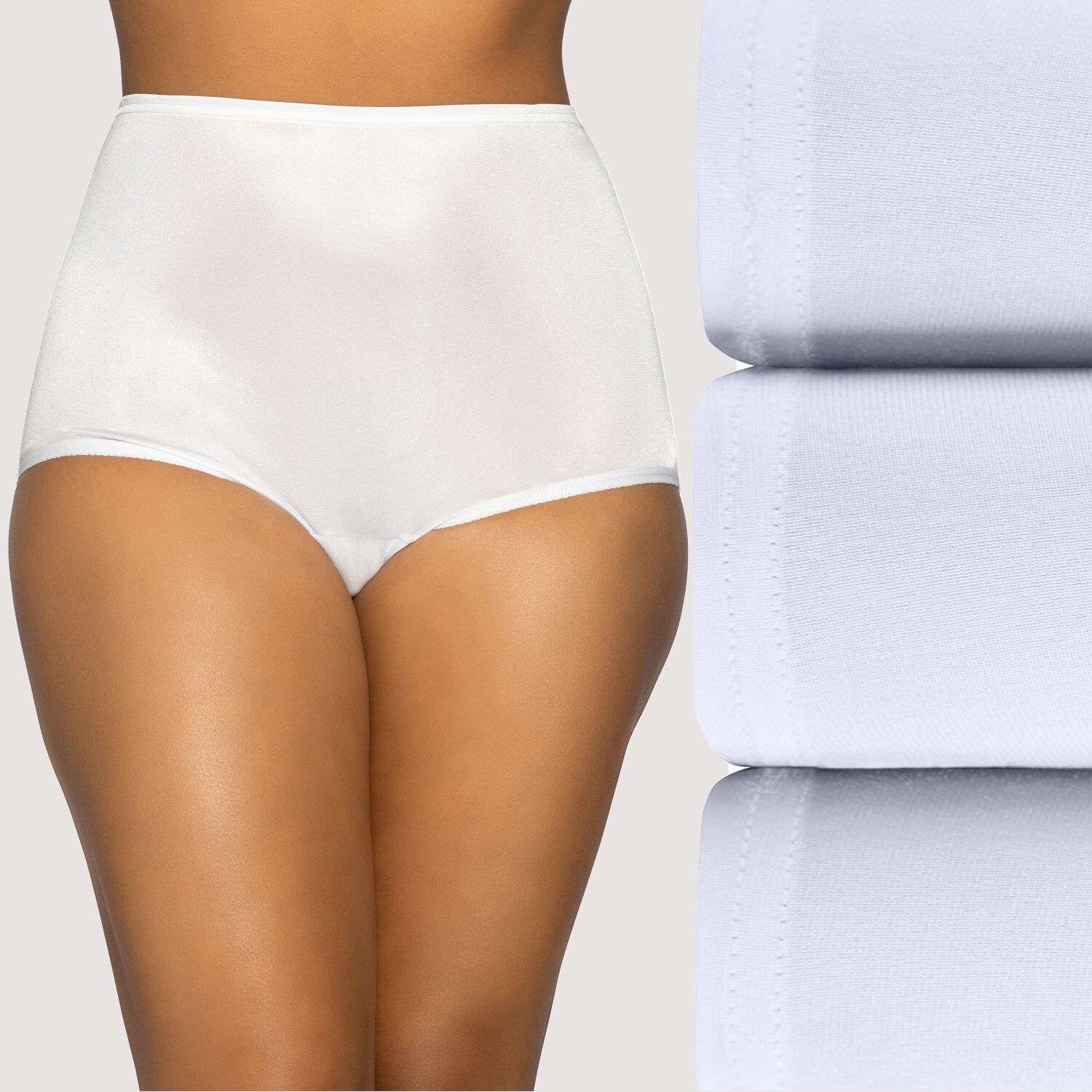 Perfectly Yours® Ravissant Tailored Full Brief , 3 Pack STAR WHITE/STAR WHITE/STAR WHITE