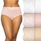 Flattering Lace® Brief, 3 Pack 