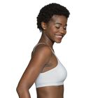 Beyond Comfort® Seamless Wireless Bralette, 2 Pack WHITE and SILVER