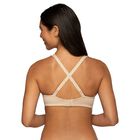Body Caress Full Coverage Wirefree Bra Damask Neutral