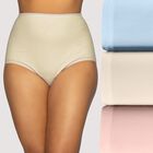 Perfectly Yours® Classic Cotton Full Brief, 3 Pack CANDLEGLOW/BLUSHING PINK/SOFT BLUE