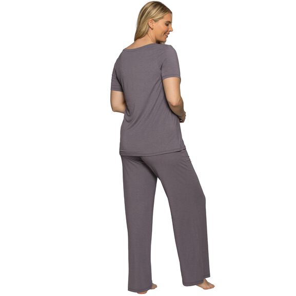 Beyond Comfort® Short Sleeve Pajama Set RARE BLUE