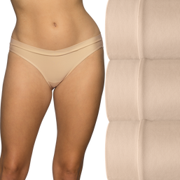Beyond Comfort® Silky Stretch Bikini 3 Pack 