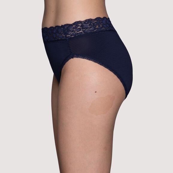 Flattering Lace® Hi-Cut , 3 Pack GHOST NAVY/STAR WHITE/DAMASK NEUTRAL