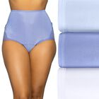 Perfectly Yours® Lace Nouveau Full Brief Panty, 3 Pack Assorted Multi