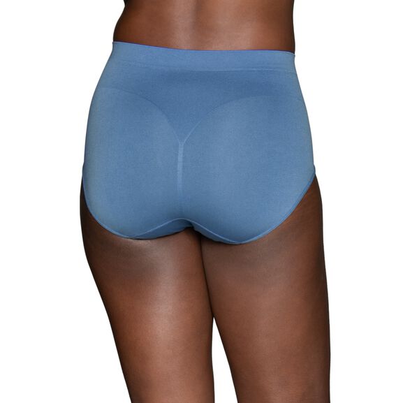 Briefs in Lycra, comfortable fit, Seamless, blue