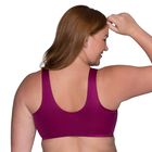 Beyond Comfort® Sleek and Smooth Simple Sizing Wireless Bra BERRY BEST