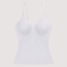 Shaping Cami with Wireless Bra STAR WHITE