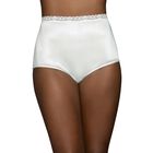 Perfectly Yours® Lace Full Brief Panty Glacier White
