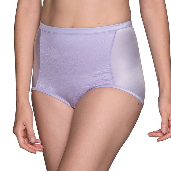Smoothing Comfort™ Brief with Lace VIRTUAL LAVENDER