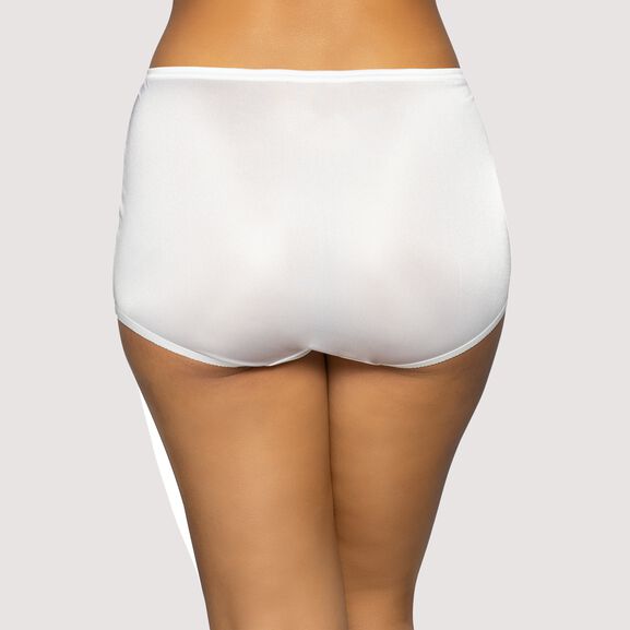 Vintage New With Tag Vanity Fair Tailored Ravissant Full Brief Nylon Panty  White -  Canada