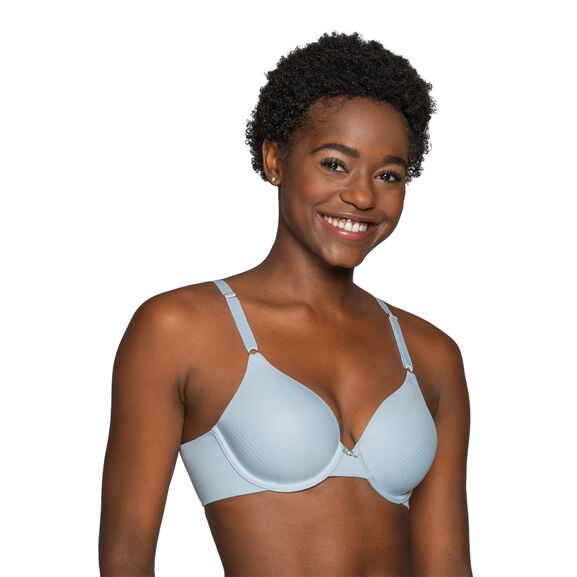 Beauty Back Full Coverage Underwire Smoothing Bra HINTING BLUE STRIPE