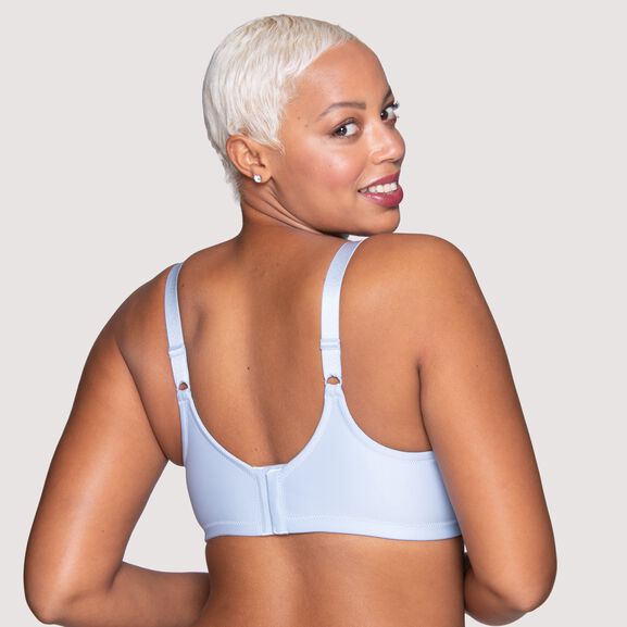 NWT White Full Coverage Wireless Bra Size 36/80D Run Small Order a Size  Larger 