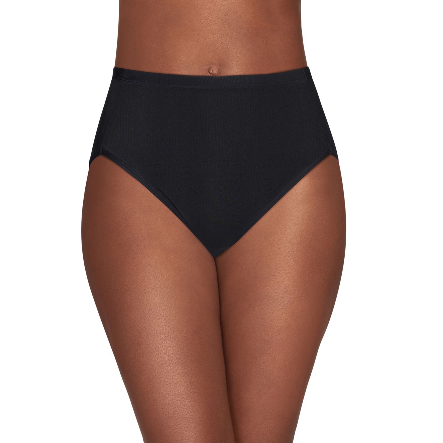 Cooling Touch Hi-Cut Panty Midnight Black