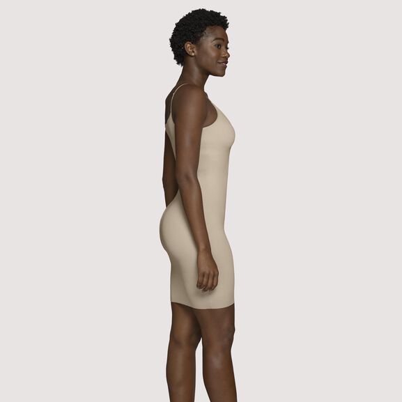 Everyday Layers™ Sleek and Smooth Full Slip DAMASK NEUTRAL