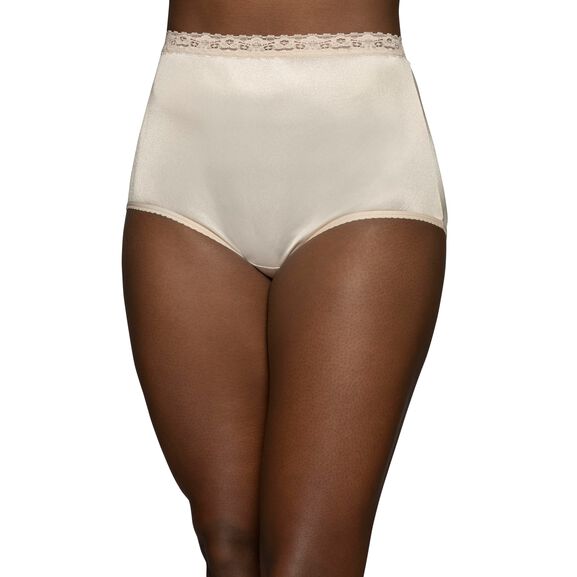 Perfectly Yours® Lace Full Brief Panty Rose Beige
