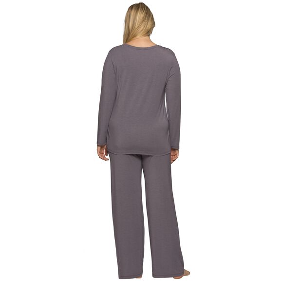 Beyond Comfort® Long Sleeve Pajama Set RARE BLUE