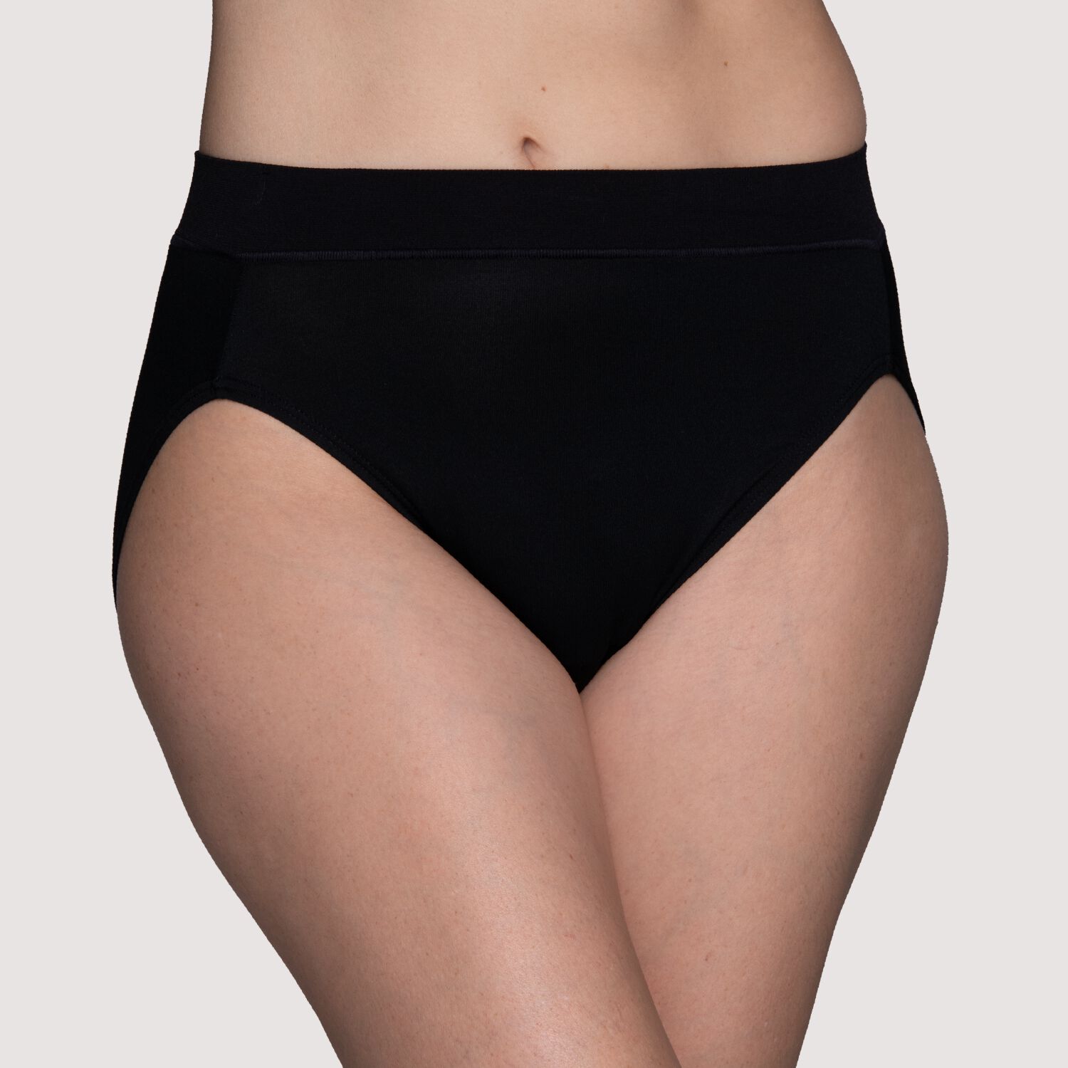 Buy Ultimo By Amante Invisible Comfort Seamless Midi Panty - Black