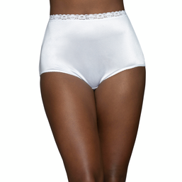 Perfectly Yours® Lace Full Brief Panty Star White