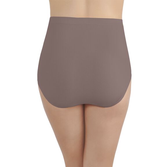 Perfectly Yours Seamless Tailored Full Brief Panty Walnut