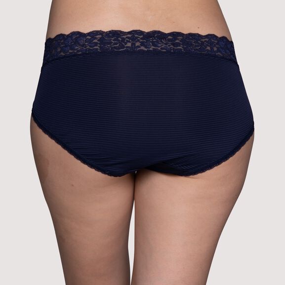 Flattering Lace® Hi-Cut , 3 Pack GHOST NAVY/STAR WHITE/DAMASK NEUTRAL