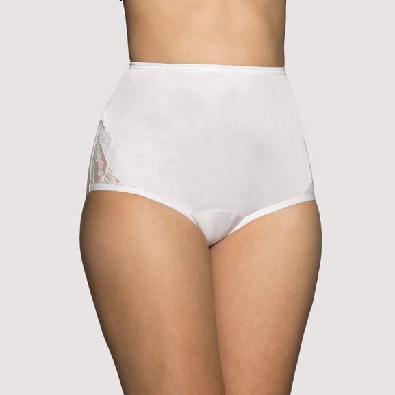 Perfectly Yours® Lace Nouveau Full Brief STAR WHITE