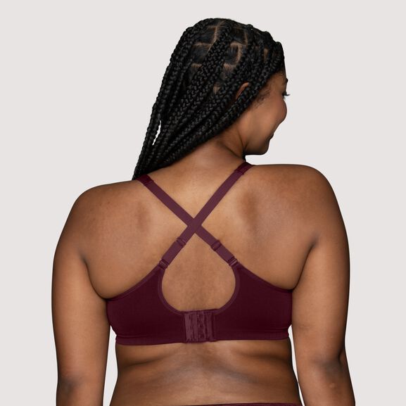 Beyond Comfort® Simple Sizing Wireless Bra FLUSHED FIG