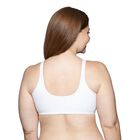 Beauty Back Full Figure Front Close Underwire STAR WHITE