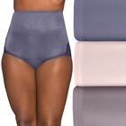 Perfectly Yours® Lace Nouveau Full Brief Panty, 3 Pack BLUE/QUARTZ/MAUVE