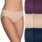 Beyond Comfort® Silky Stretch Bikini DAMASK NEUTRAL/SANGRIA/GHOST NAVY