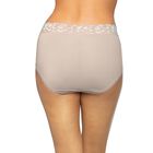 Flattering Lace Brief Panty Toasted Coconut
