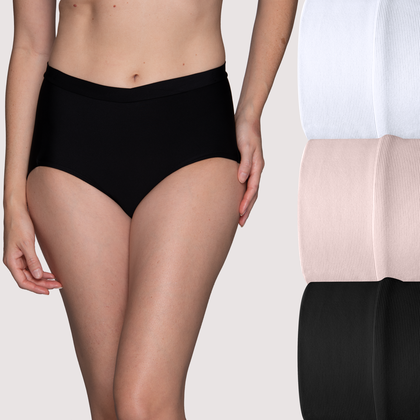 Vanity Fair Women's Beyond Comfort Modal High-Cut Underwear 